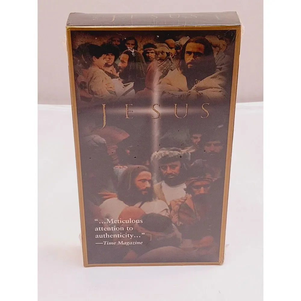 Jesus VHS Video Tape 1999 TV Movie New Sealed Brian Deacon